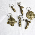 Porte clés en bronze