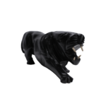Gros lion bois d'ébène