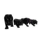 Gros lion bois d'ébène – Image 5