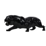 Panthère en ébène noir (Grand modèle)