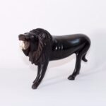 Statuette Lion Africain - Noir – Image 3