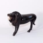Statuette Lion Africain - Noir – Image 2